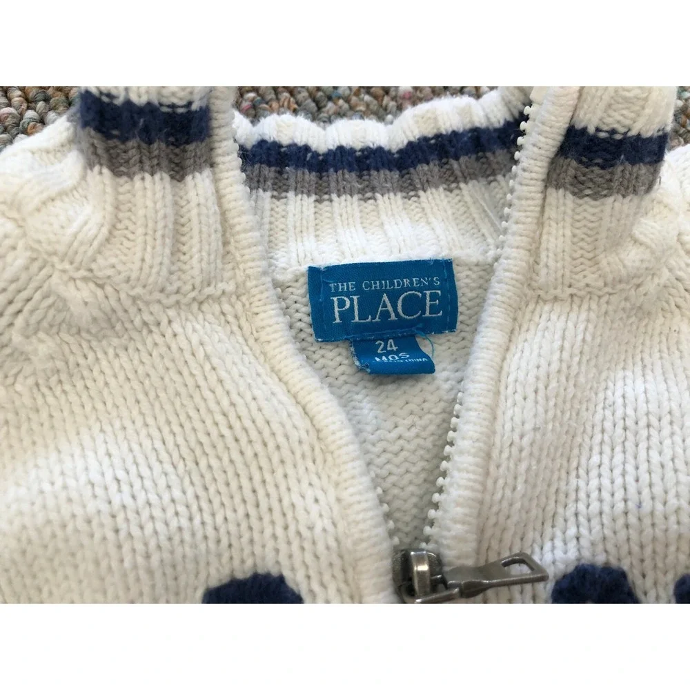 The Children's Place Varsity Knit Pullover 24M